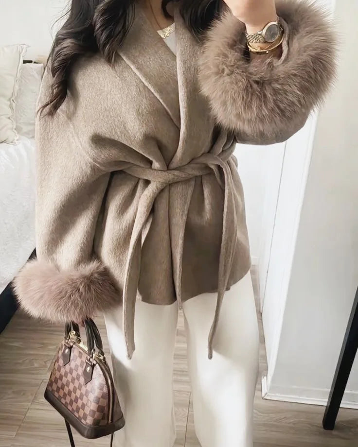 Royale Brume —Vintage Wool Short Coat