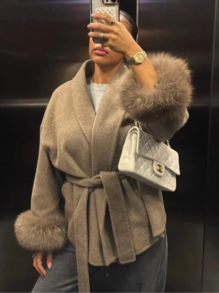 Royale Brume —Vintage Wool Short Coat