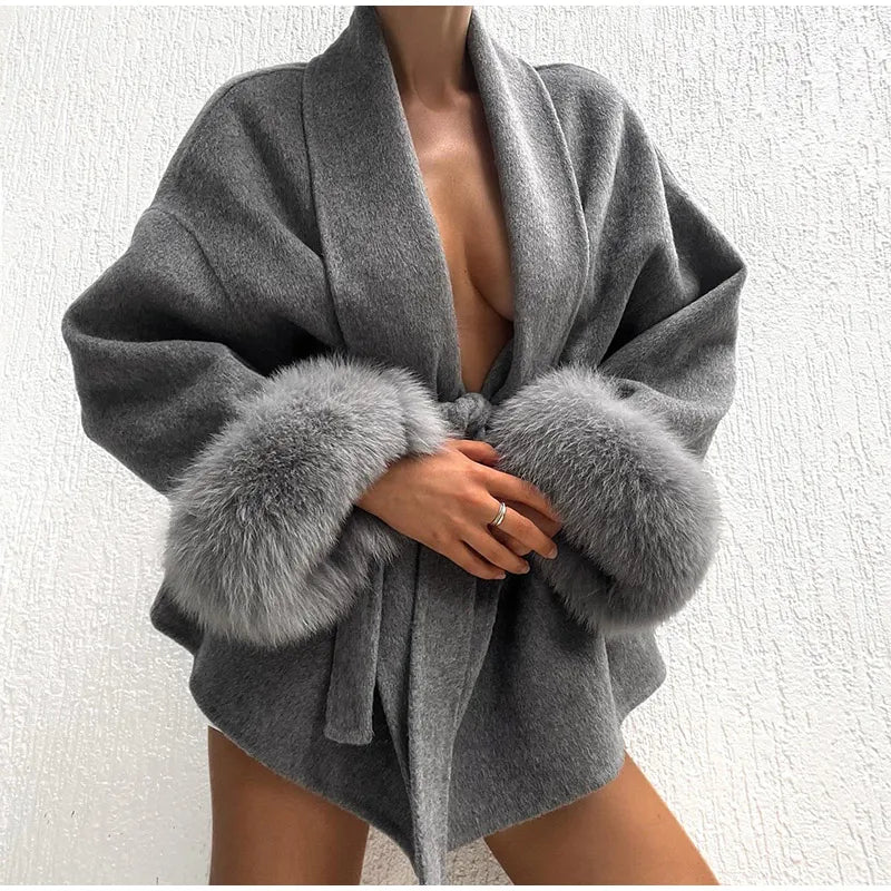 Royale Brume —Vintage Wool Short Coat