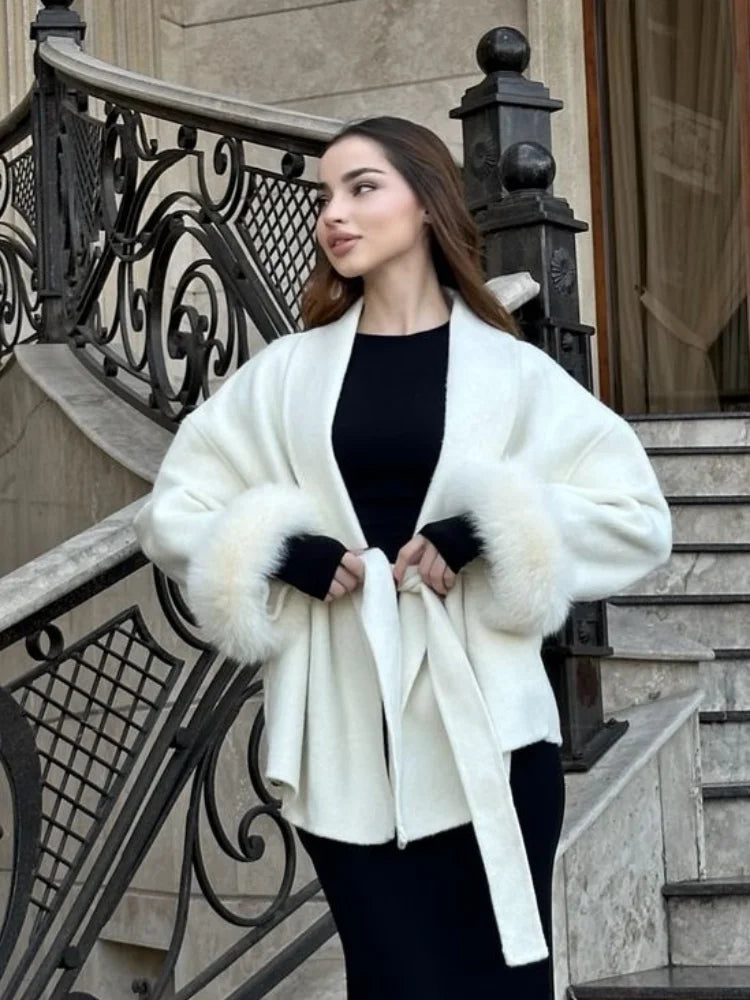 Royale Brume —Vintage Wool Short Coat