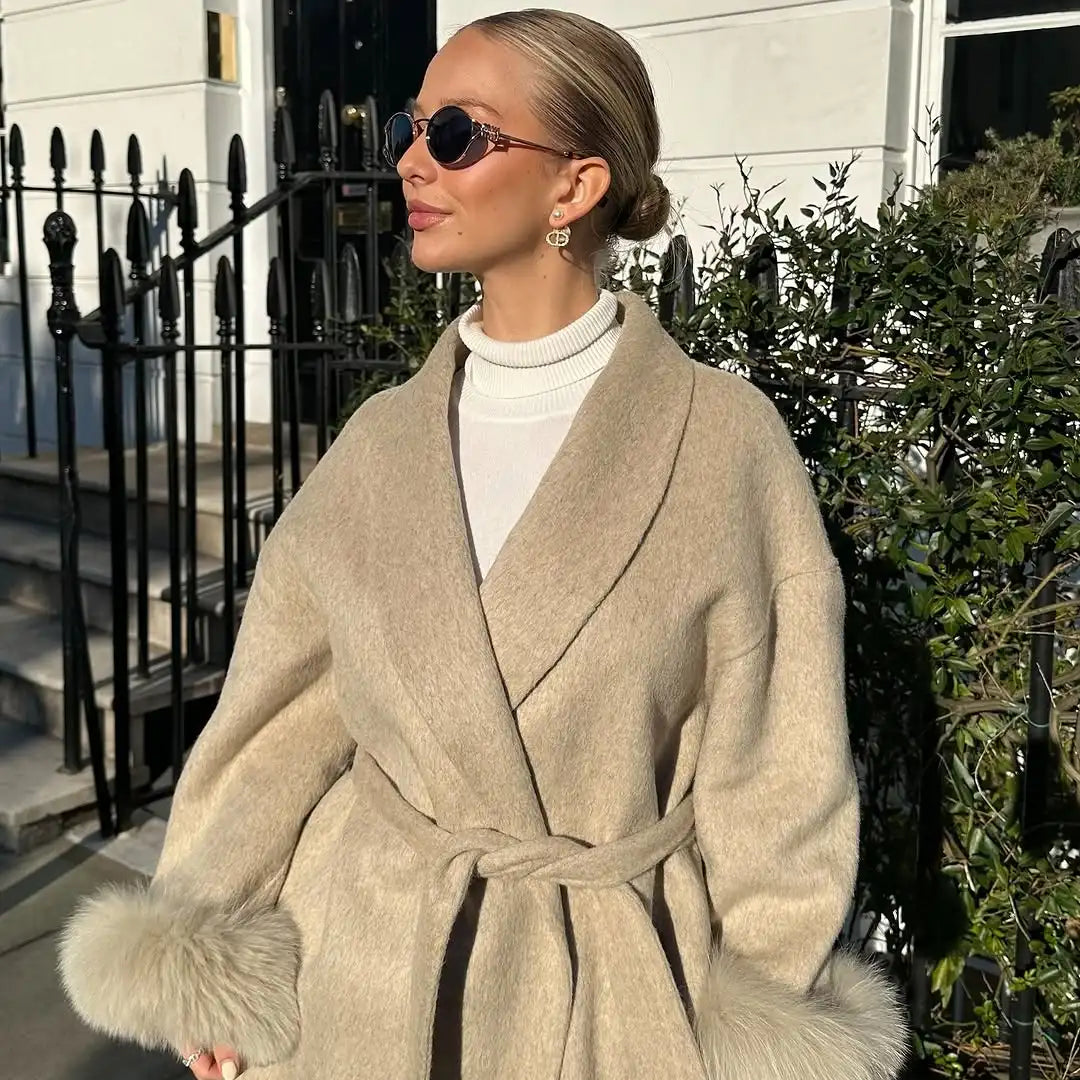 Royale Brume —Vintage Wool Short Coat